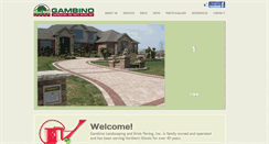 Desktop Screenshot of gambinolandscaping.com
